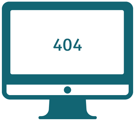 404 computer graphic